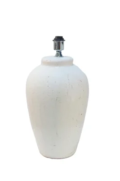 Light & Living Lampvoet Vesuvius Small Wit Ø30x55cm