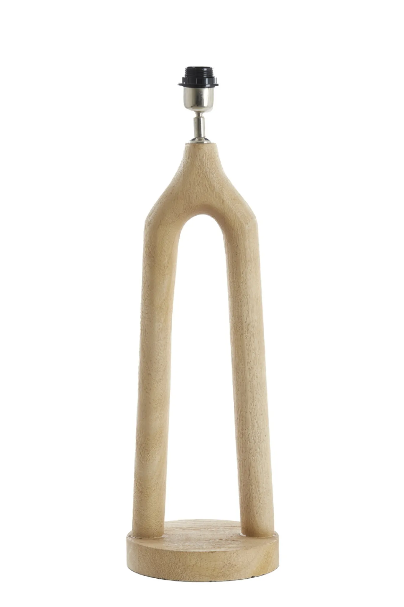Light & Living Lampvoet Xitta Mangohout Mat Naturel 55cm