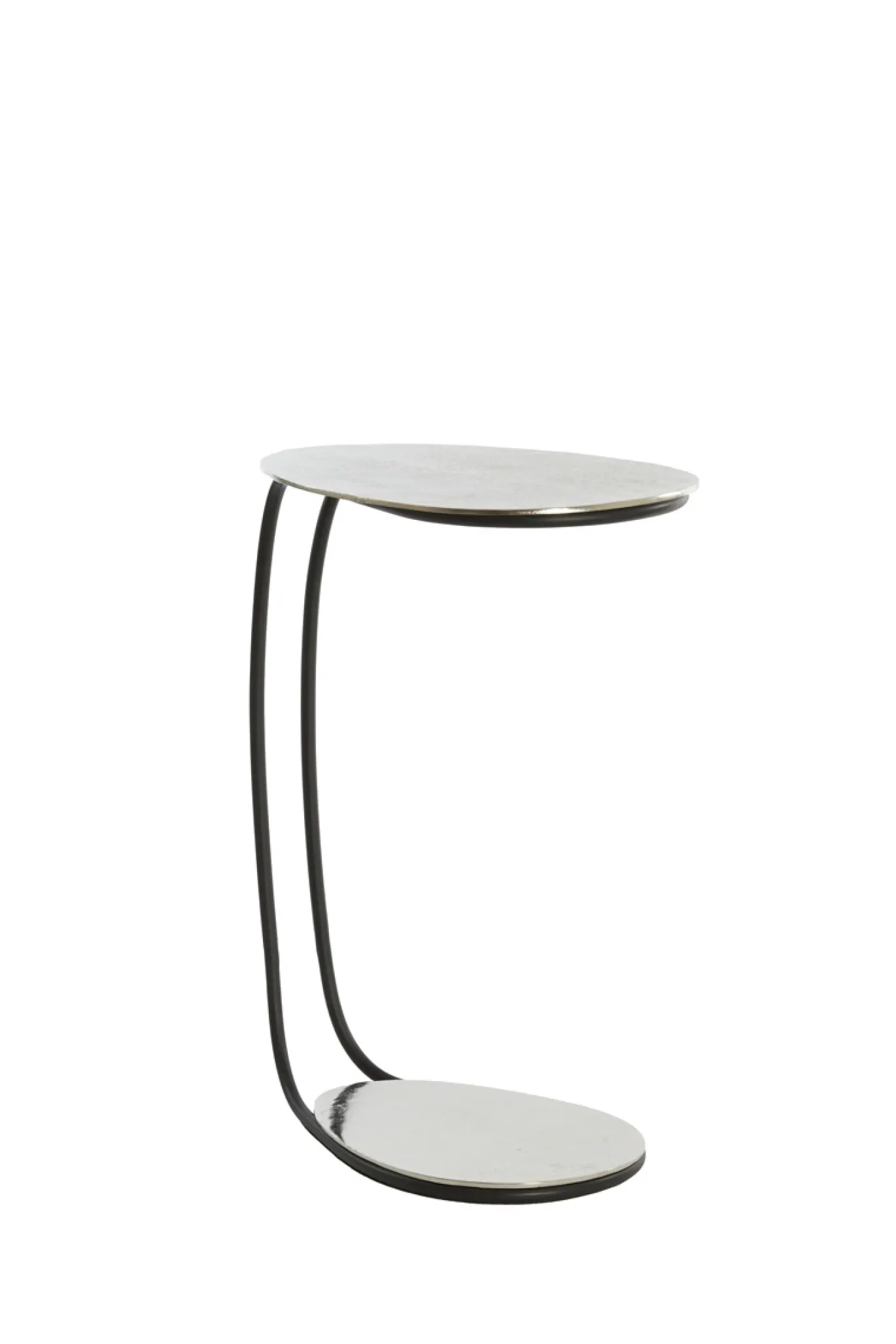 Light & Living Laptoptafel Marsh Ruw Nikkel