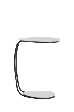 Light & Living Laptoptafel Marsh Ruw Nikkel
