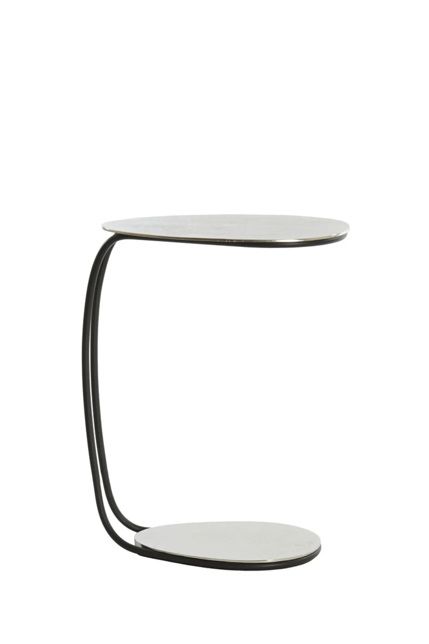 Light & Living Laptoptafel Marsh Ruw Nikkel