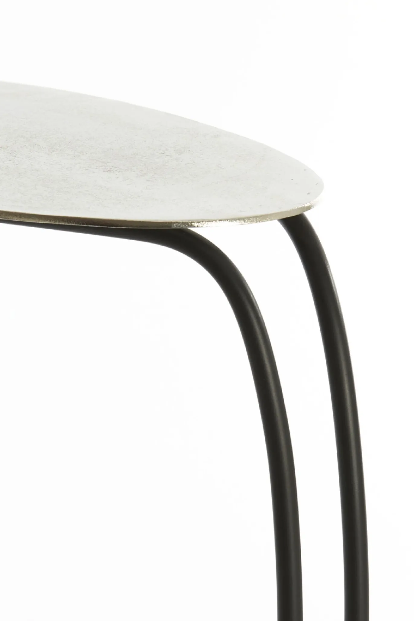 Light & Living Laptoptafel Marsh Ruw Nikkel
