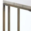 Light & Living Laptoptafel Roshan Travertin Zand 41x31cm