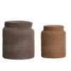 Light & Living Mand Betania Zeegras Bruin Set van 2