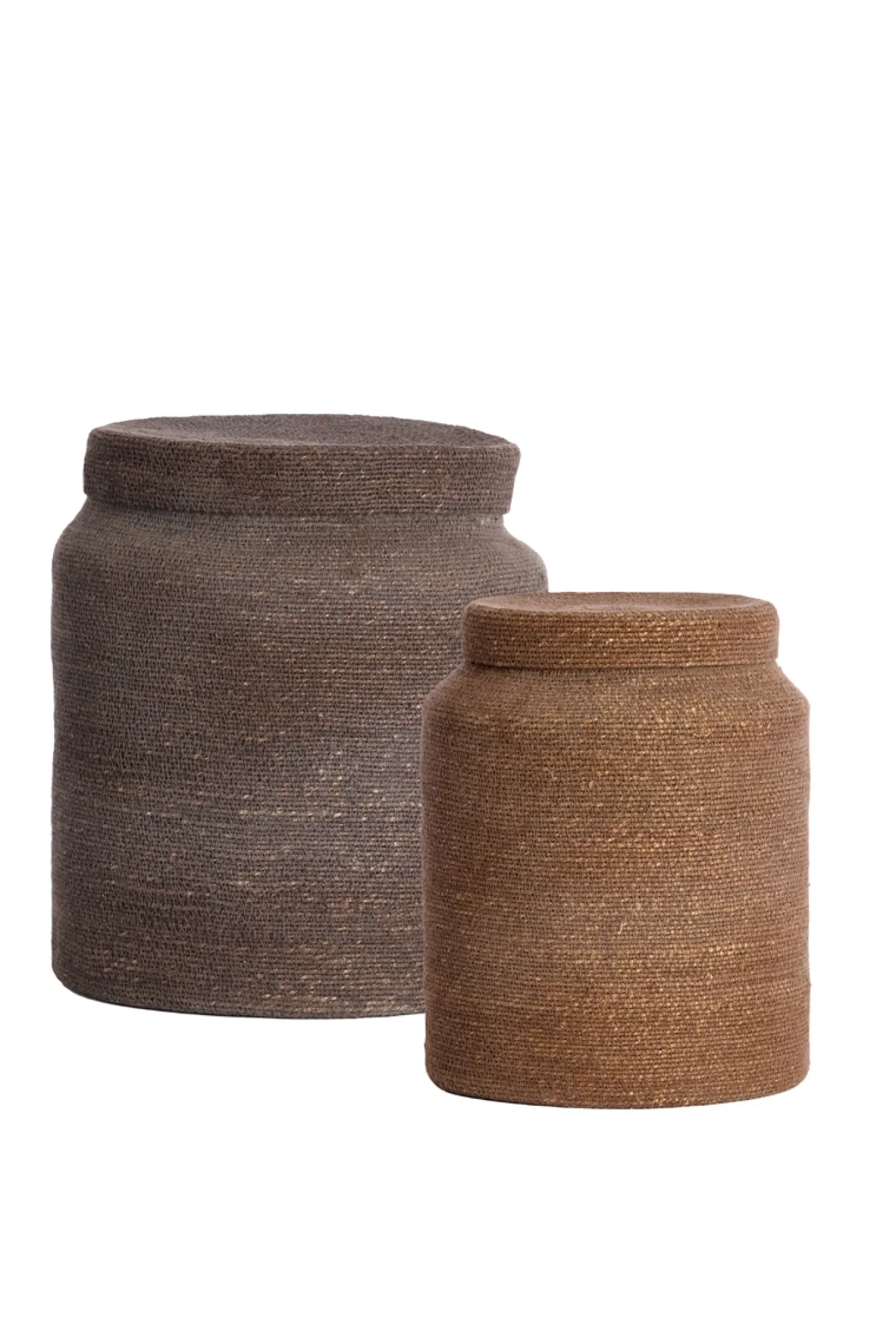 Light & Living Mand Betania Zeegras Bruin Set van 2