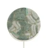 Light & Living Ornament Gouya Groen Agaat/Crème