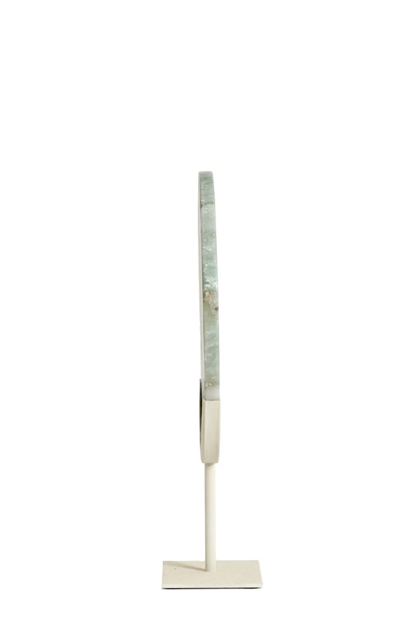 Light & Living Ornament Gouya Groen Agaat/Crème