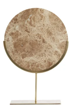 Light & Living Ornament Moreno Op Voet Marmer Bruin 51cm