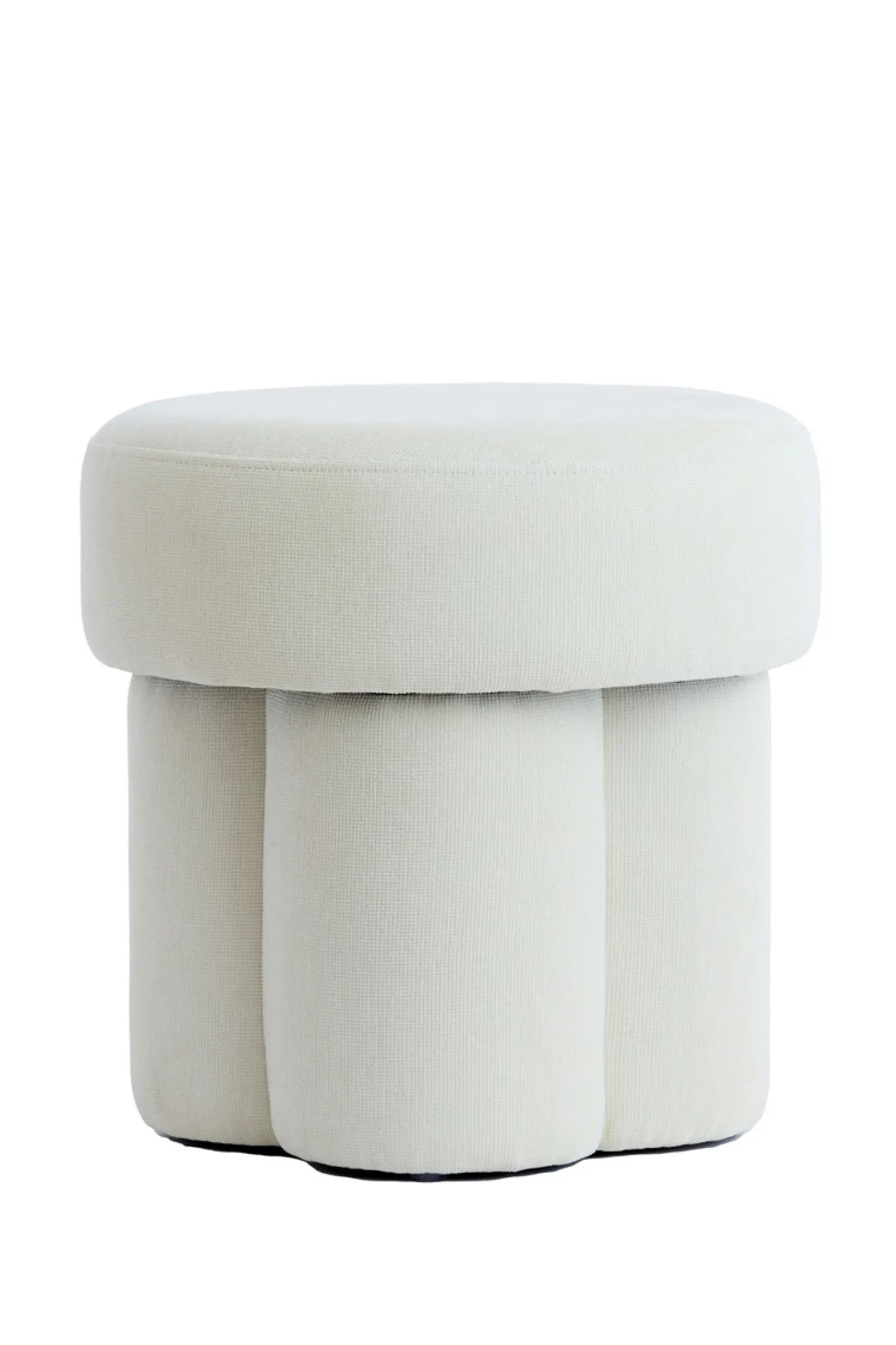 Light & Living Poef Curtea Crème