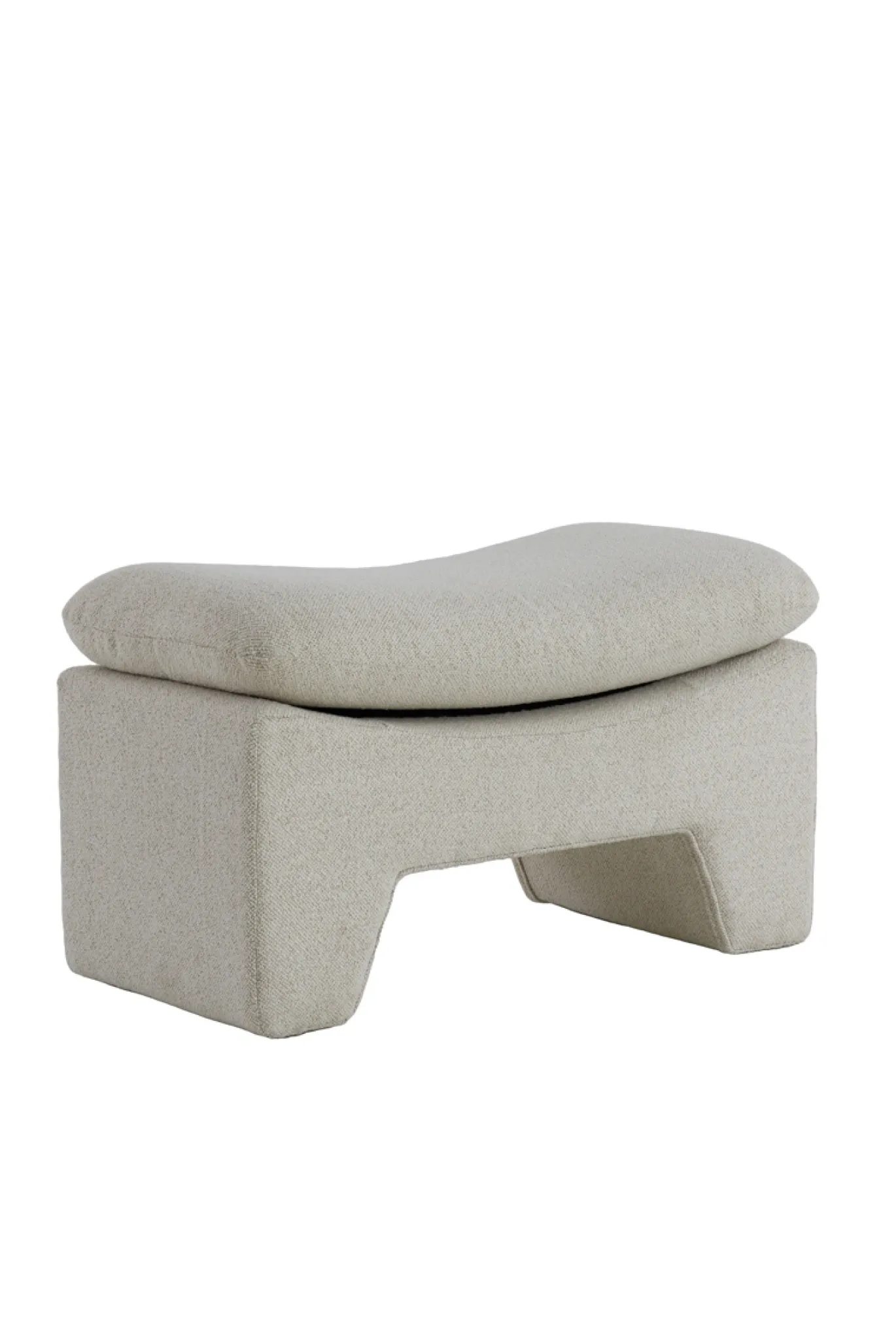 Light & Living Poef Dasha Beige 80cm