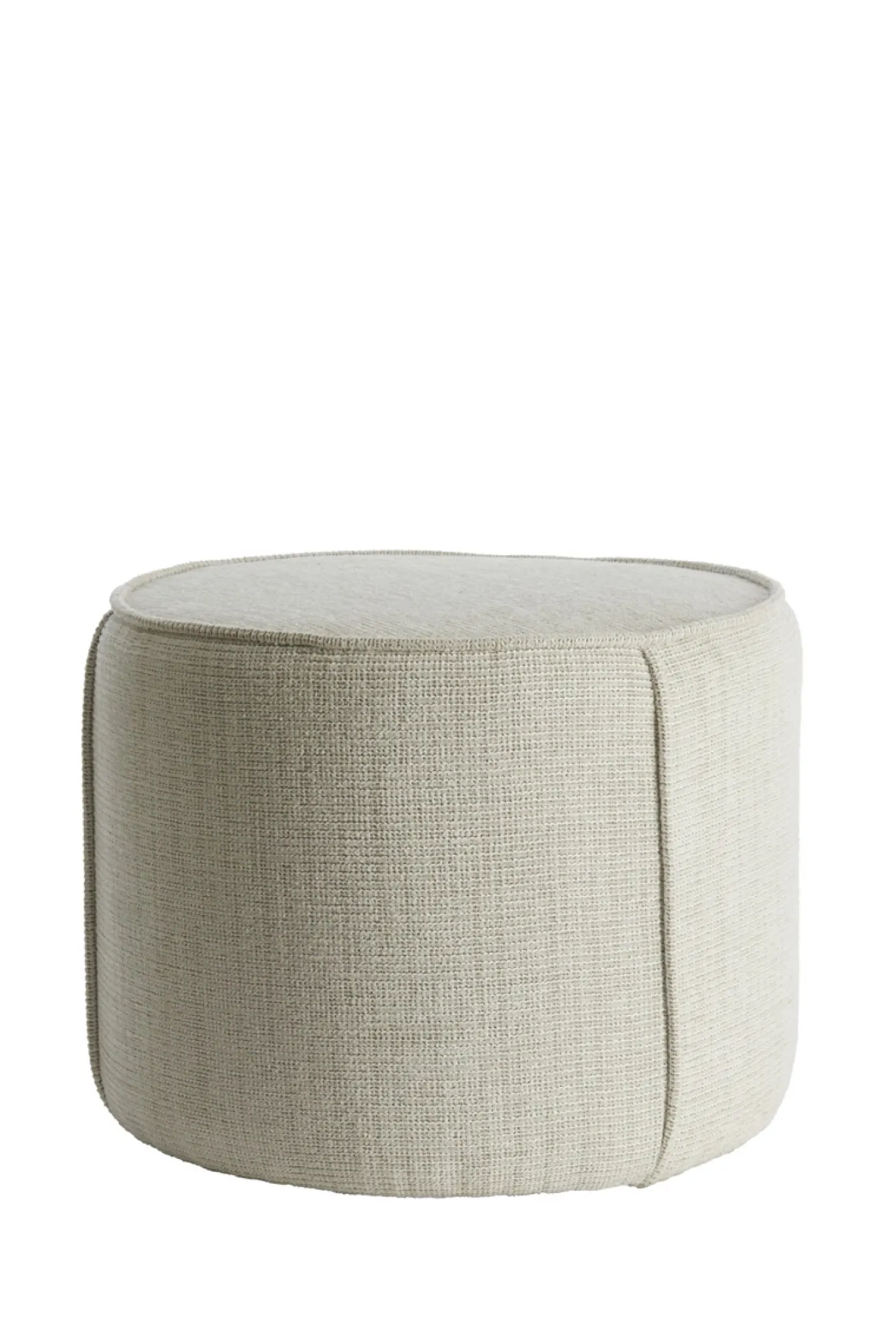 Light & Living Poef Domoni Beige Ø50cm