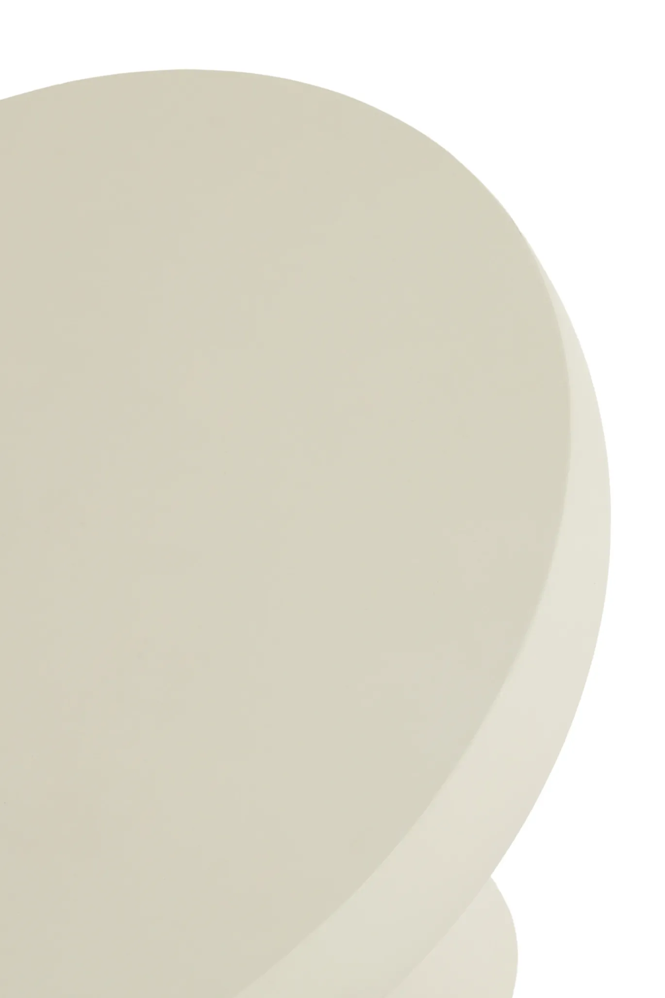 Light & Living Salontafel Mizuho Crème Ø70cm