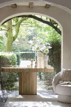 Light & Living Sidetable Kioto Mangohout 154cm