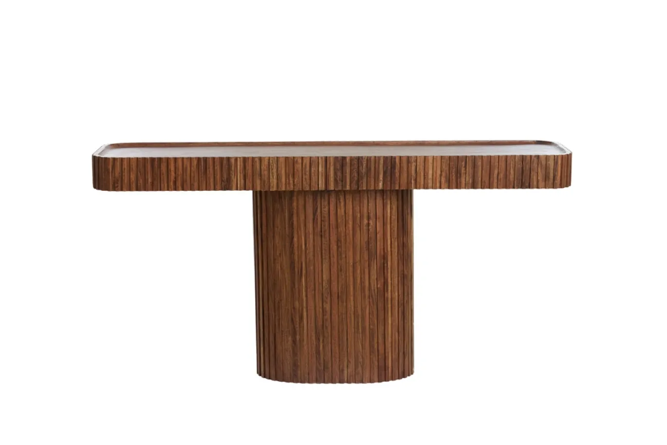 Light & Living Sidetable Kioto Donkerbruin 154cm