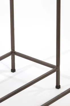 Light & Living Sidetable Morena Set van 2 Marmer Bruin 120+140cm