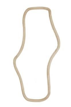 Light & Living Spiegel Celano Hout Mat Naturel 80x161cm