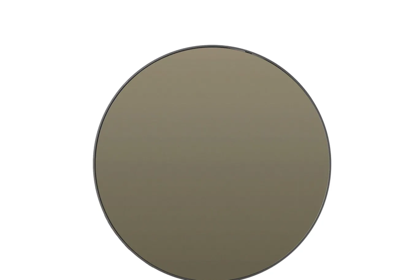 Light & Living Spiegel Espejo Smoke/Zwart Ø70cm