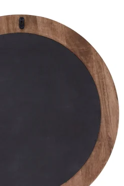 Light & Living Spiegel Florion Mangohout Bruin Ø100cm