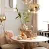Light & Living Spiegel Libra Helder/Goud 100cm