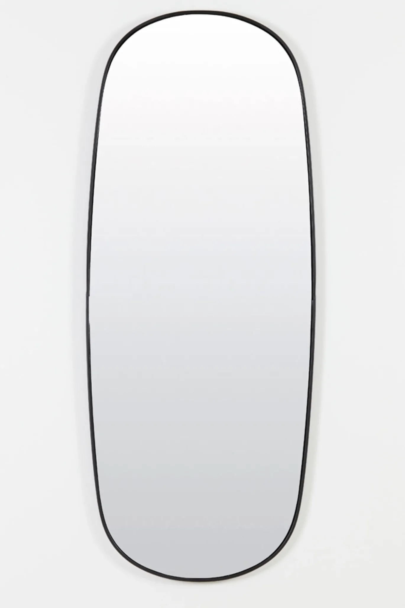 Light & Living Spiegel Libra Mat Zwart Smoke Glas 40x100cm