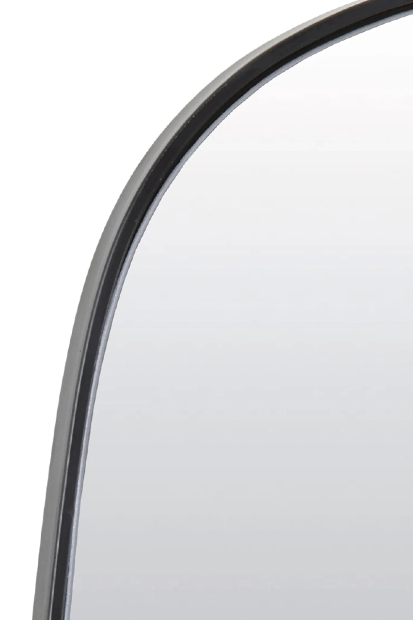 Light & Living Spiegel Libra Mat Zwart Smoke Glas 40x100cm