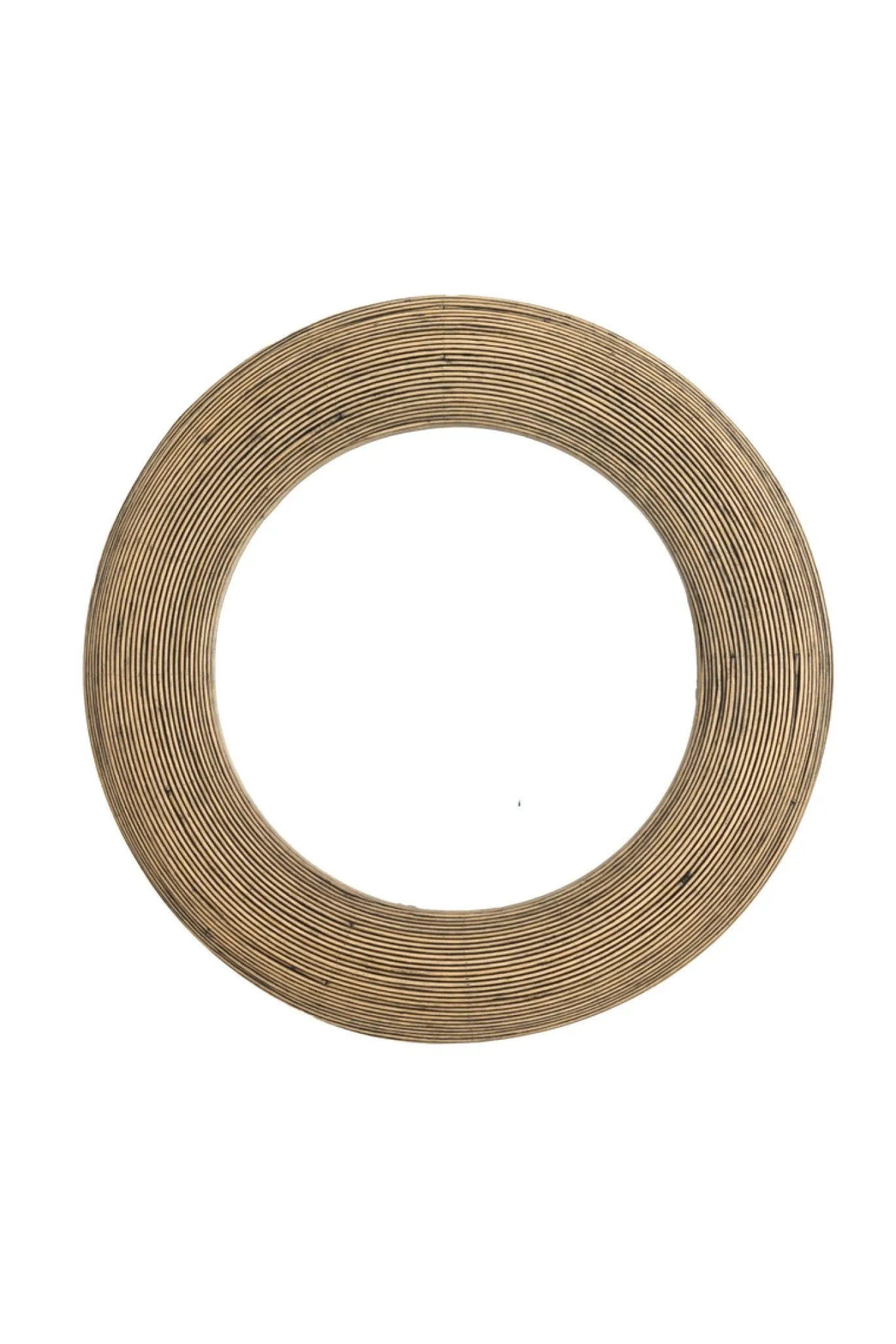 Light & Living Spiegel Piedre Rotan Bruin Ø71cm