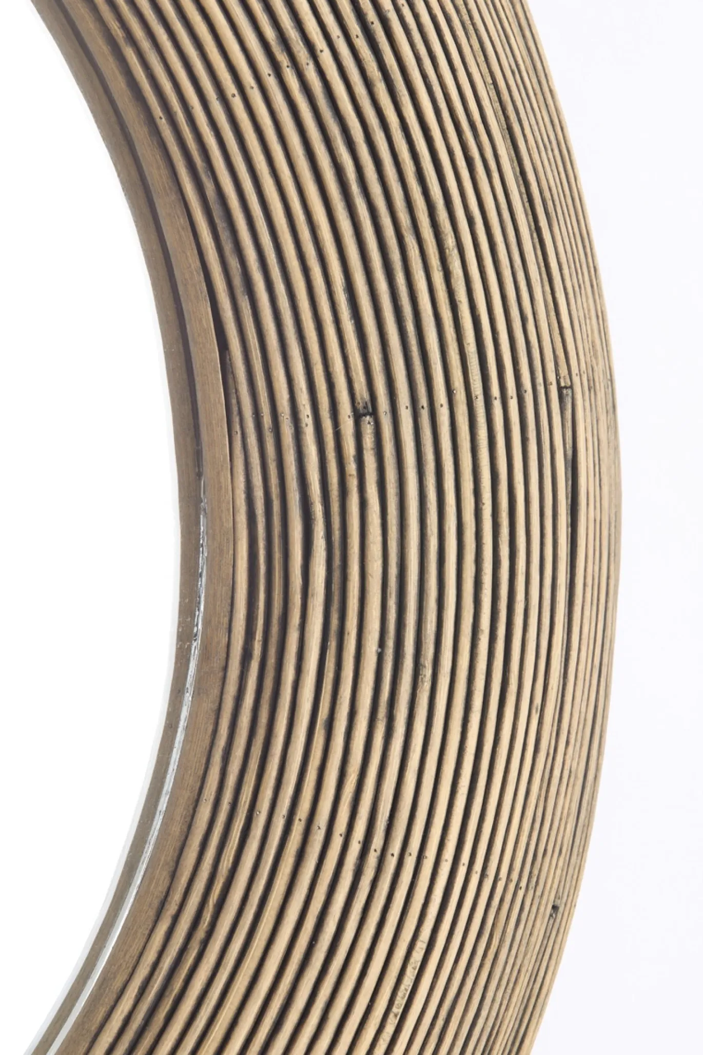 Light & Living Spiegel Piedre Rotan Bruin Ø71cm