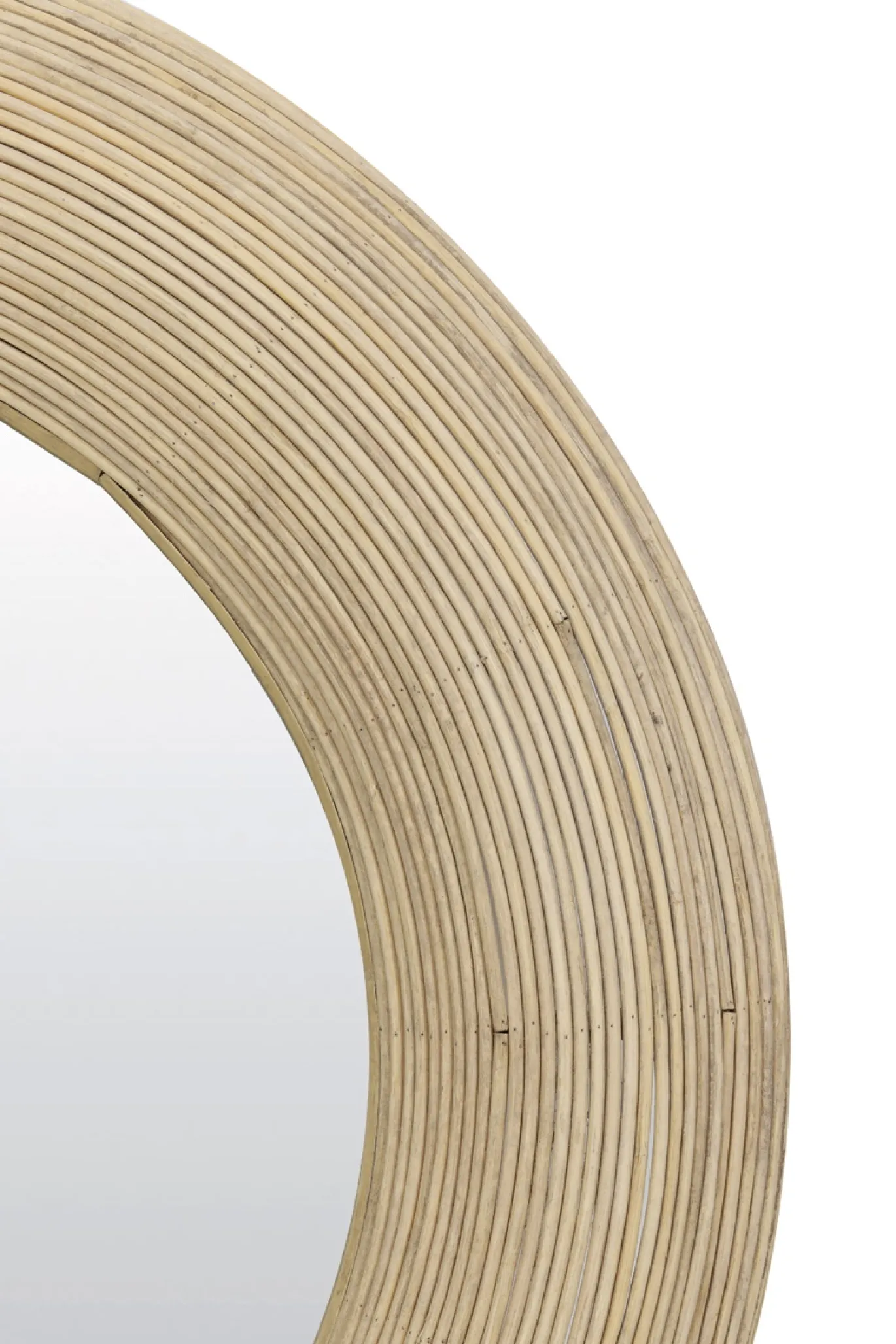 Light & Living Spiegel Piedre Rotan Naturel Ø71cm