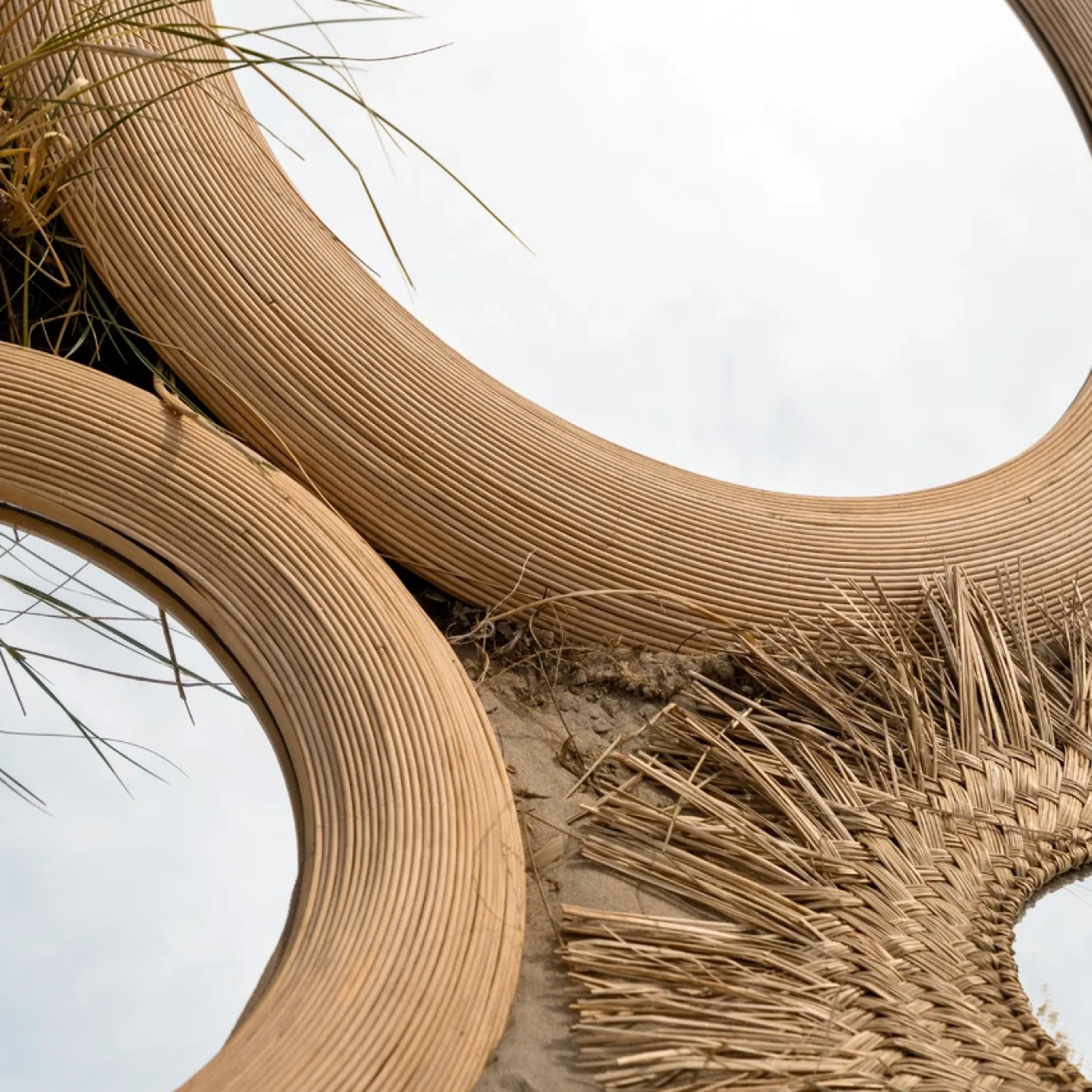 Light & Living Spiegel Piedre Rotan Naturel Ø71cm