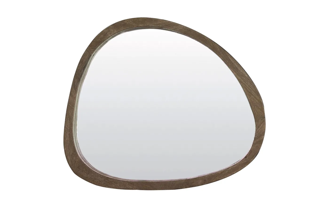 Light & Living Spiegel Sonora Mat Donkerbruin 80x70cm