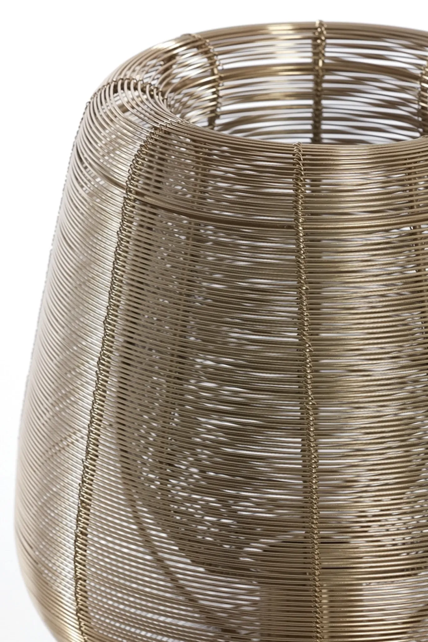 Light & Living Tafellamp Aboso IJzer Licht Goud Ø24x54cm