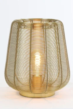 Light & Living Tafellamp Adeta IJzer Goud Ø29cm