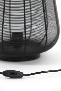Light & Living Tafellamp Adeta IJzer Mat Zwart Ø29cm