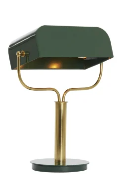 Light & Living Tafellamp Ayer Donkergroen/Goud