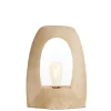Light & Living Tafellamp Carini Mangohout Mat Naturel 35cm