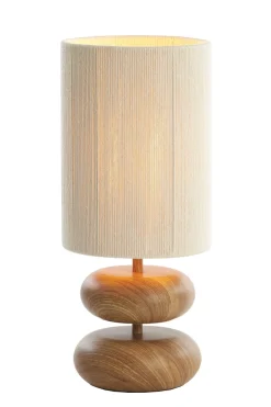 Light & Living Tafellamp Danialo Naturel/Crème M