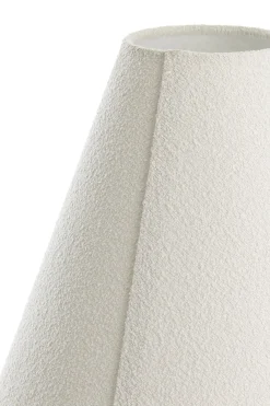 Light & Living Tafellamp Devia Bouclé Crème