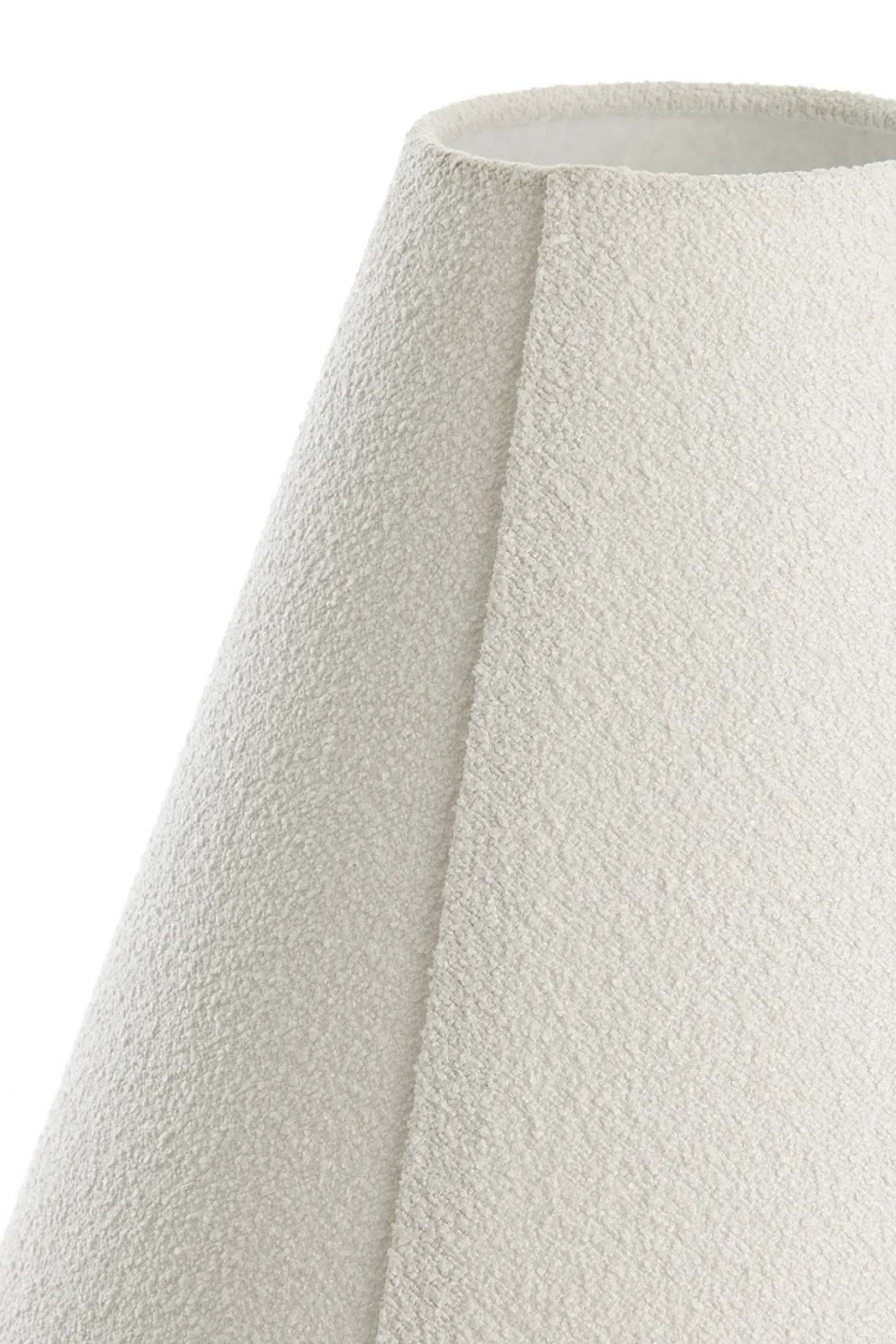 Light & Living Tafellamp Devia Bouclé Crème