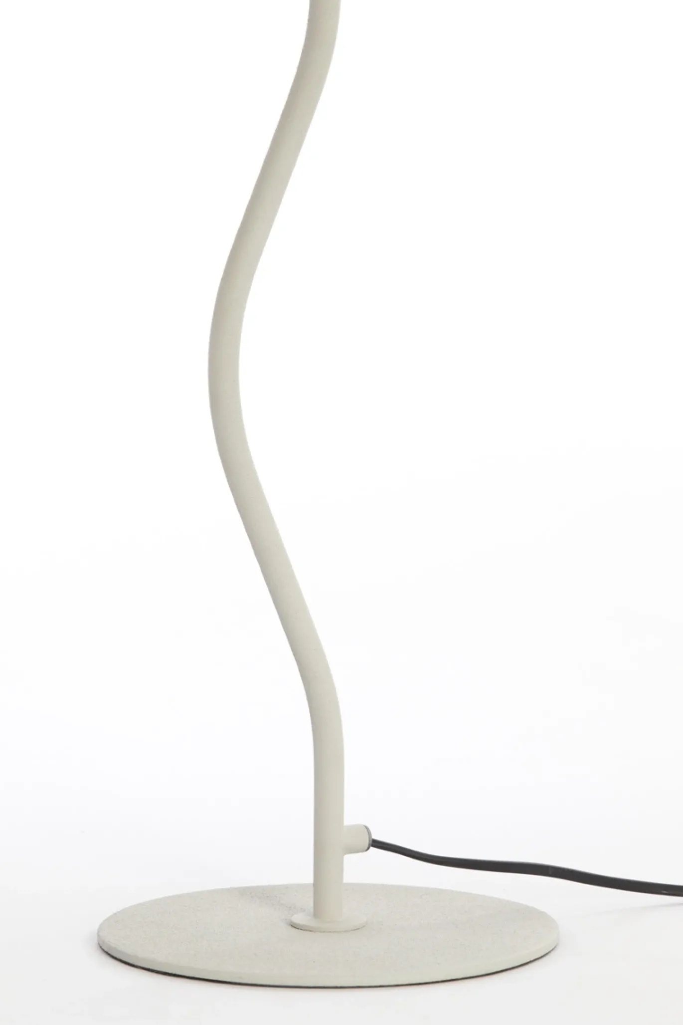 Light & Living Tafellamp Elimo Mat Crème Ø25x67cm