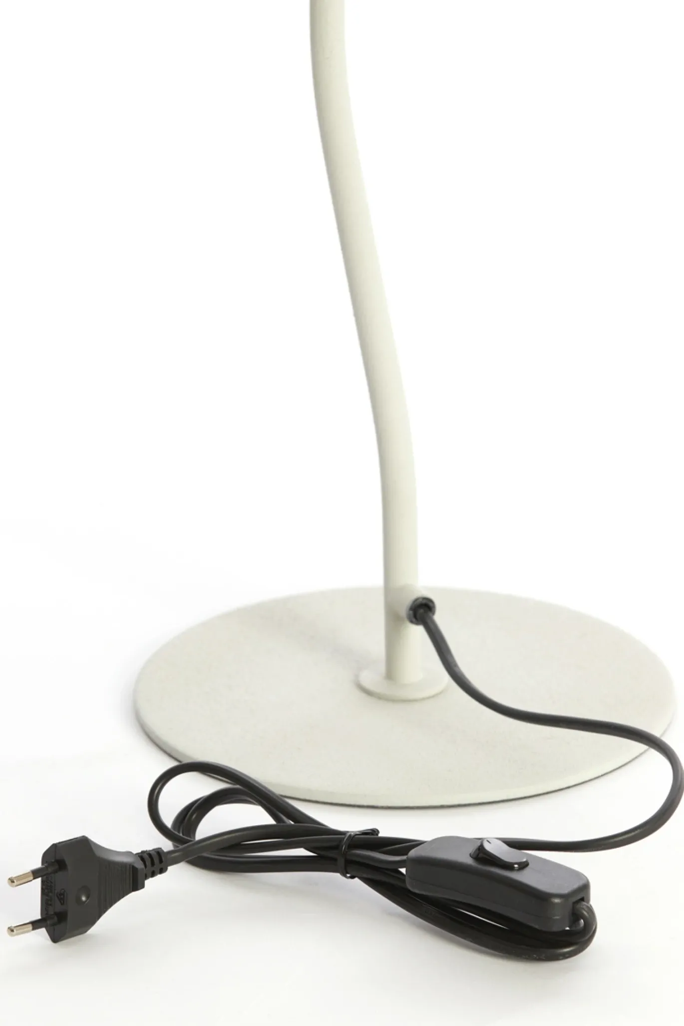 Light & Living Tafellamp Elimo Mat Crème Ø25x67cm