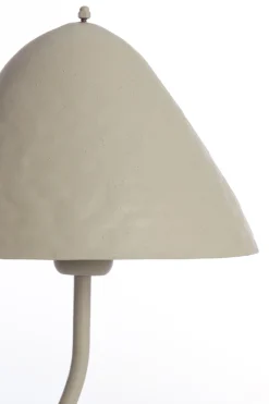 Light & Living Tafellamp Elimo Mat Lichtgrijs Ø25x67cm