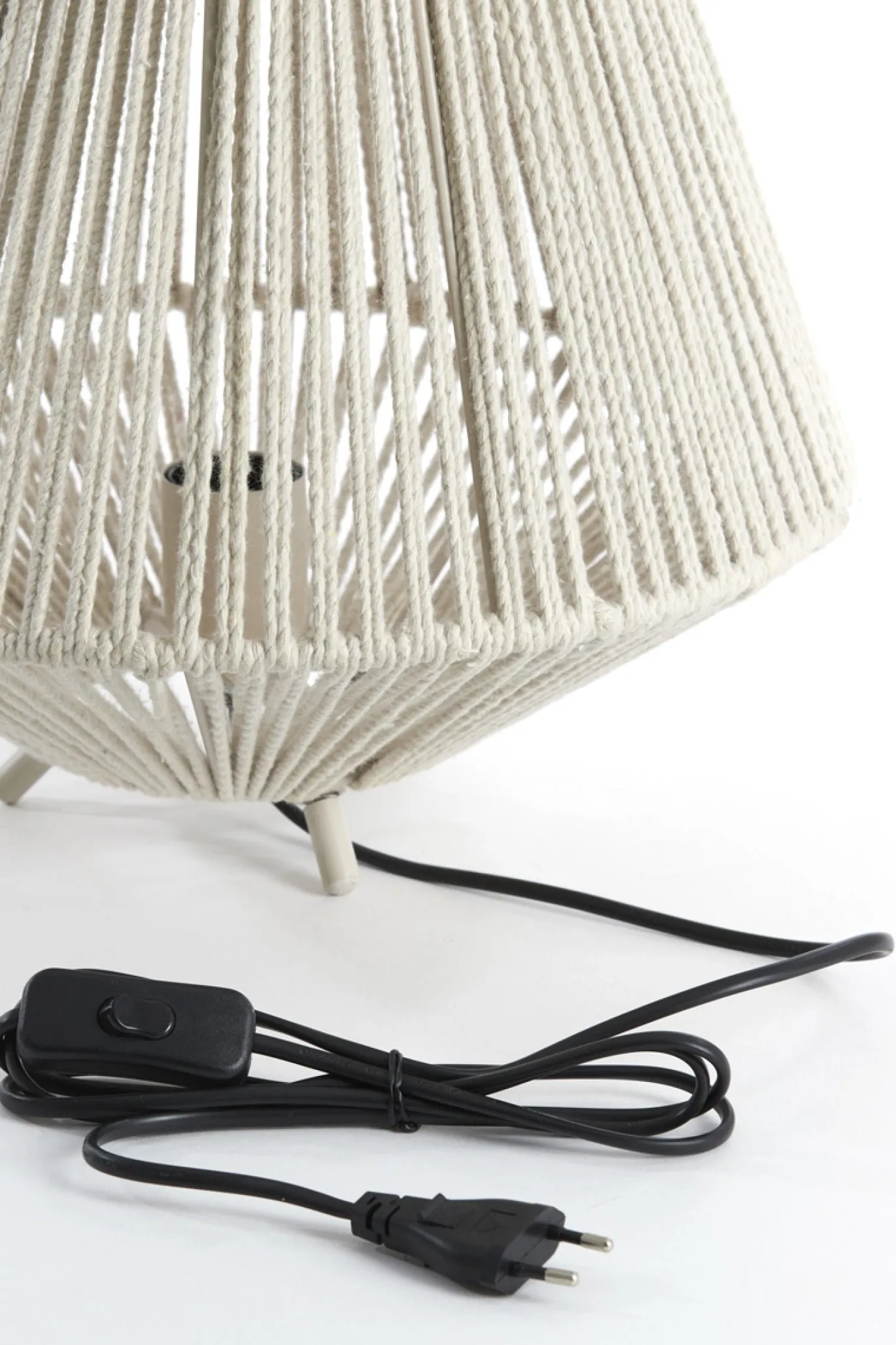 Light & Living Tafellamp Felida Crème Ø35cm