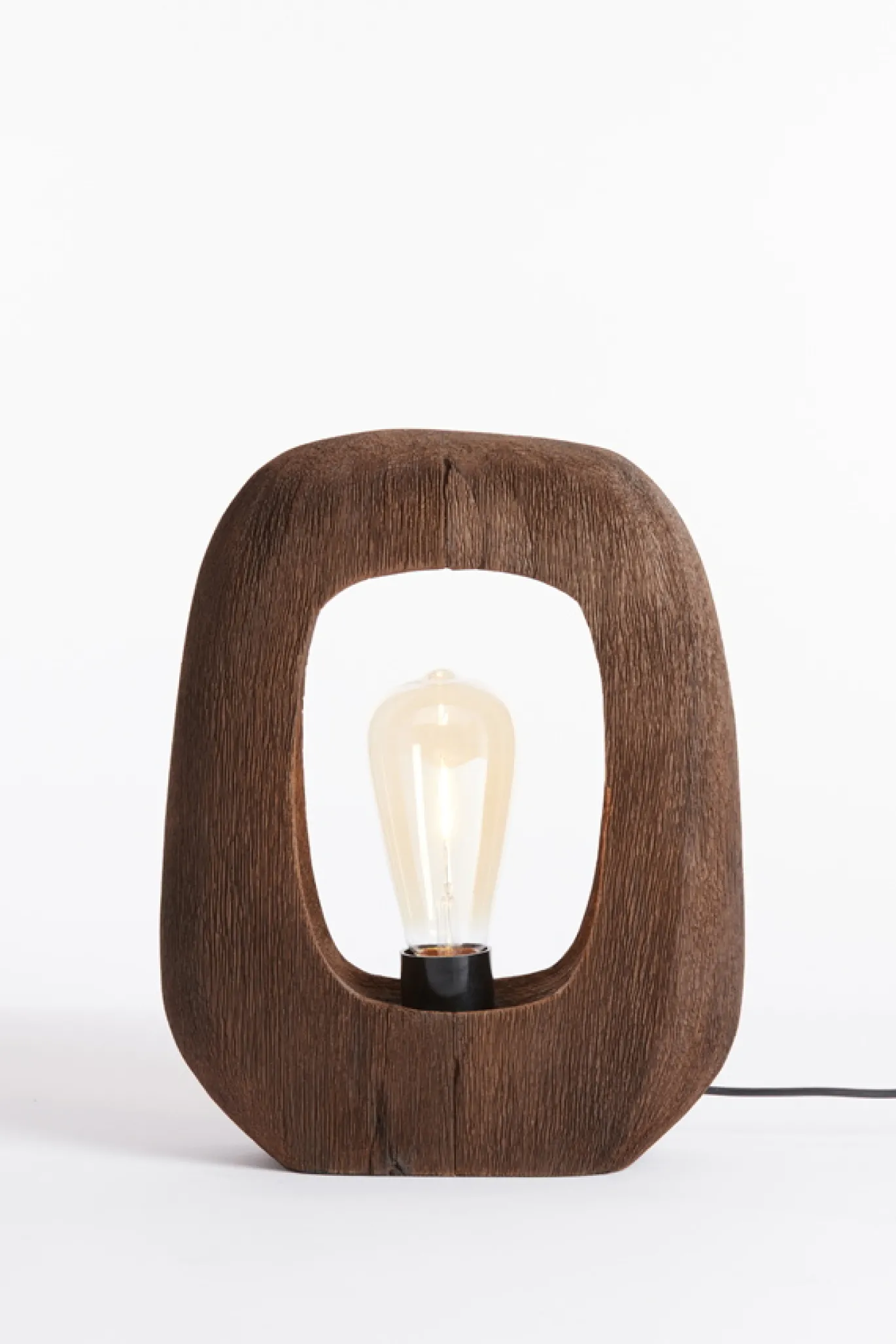 Light & Living Tafellamp Kelafo Chocolade Bruin M