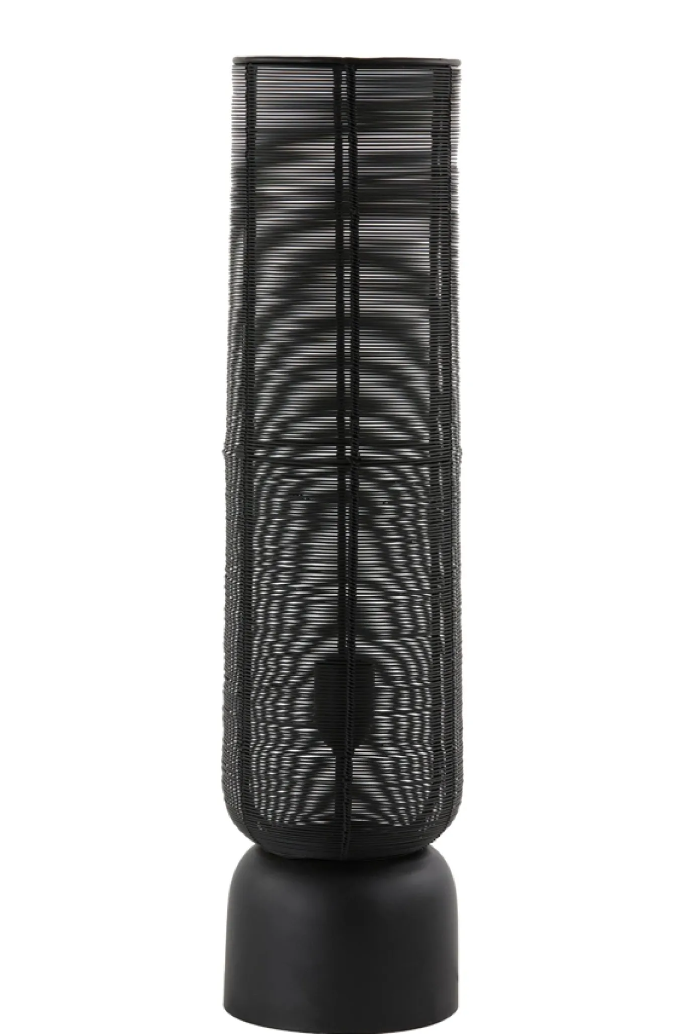 Light & Living Tafellamp Lezuza Mat Zwart 60cm