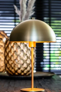 Light & Living Tafellamp Merel Antiek Brons 45cm