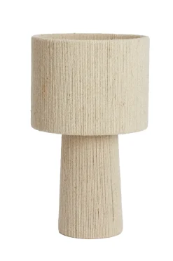 Light & Living Tafellamp Pitino Jute Crème Ø31x51cm