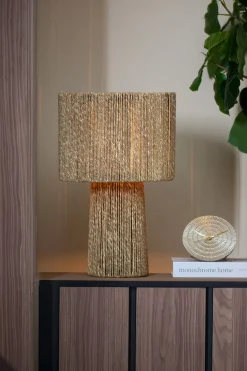 Light & Living Tafellamp Pitino Jute Naturel Ø31x51cm