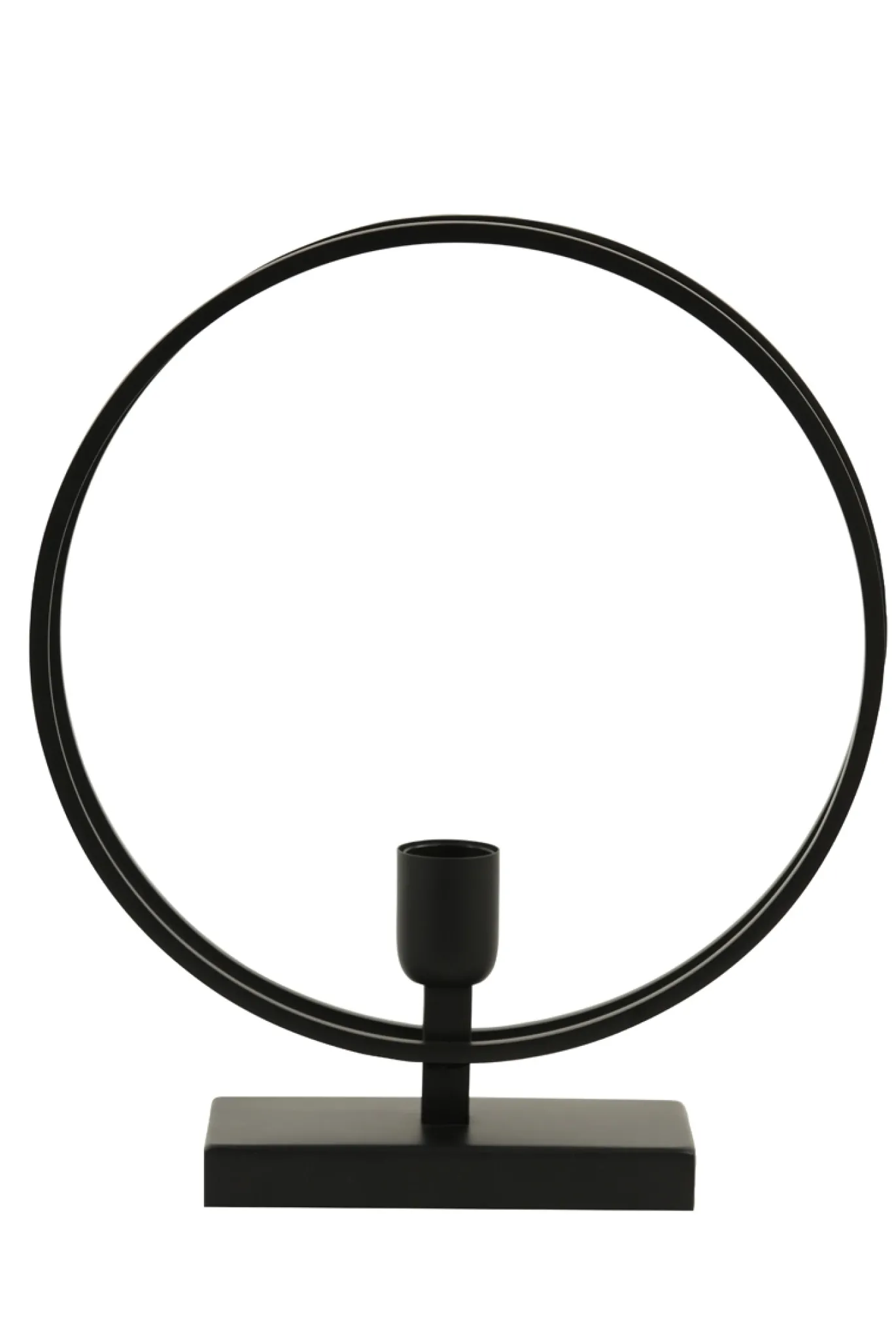 Light & Living Tafellamp Rudra Mat Zwart L