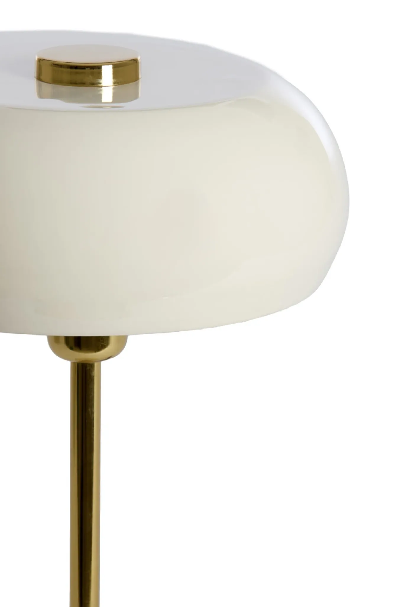 Light & Living Tafellamp Surin Glans Crème L