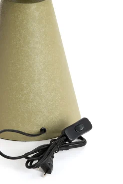 Light & Living Tafellamp Surrina Mat Olijfgroen S